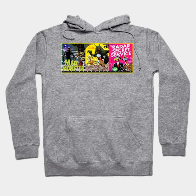 Mystery Science 3-Episode Banner - Series 11 Hoodie by Starbase79